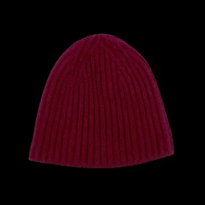 William Lockie Beanies | Pompeii Cashmere Ribbed Short Beanie