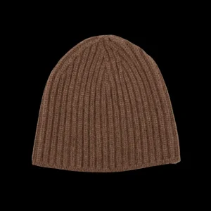 William Lockie Beanies | Porcupine Cashmere Ribbed Short Beanie