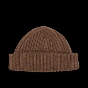 William Lockie Beanies | Porcupine Cashmere Ribbed Short Beanie