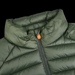 Save The Duck Outerwear | Racing Green Technical Down Adam Nylon Gilet