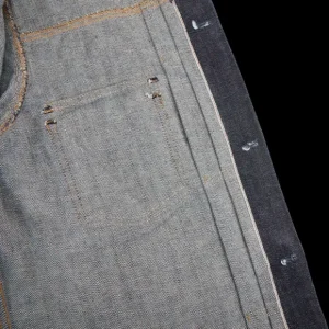 Tela Genova Outerwear | Raw Blue Cotton Selvedge Denim Jacket