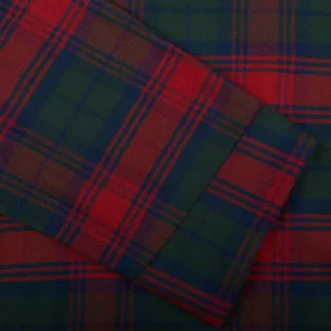 Derek Rose Loungewear | Red Multi-Checked Cotton Pyjamas