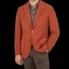 L.B.M. 1911 Blazers | Rust Orange Cotton Moleskin Blazer