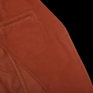 L.B.M. 1911 Blazers | Rust Orange Cotton Moleskin Blazer