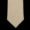 Dreaming Of Monday Ties | Sand Beige 7-Fold Vintage Linen Tie