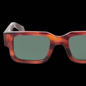 The Bespoke Dudes Sunglasses | Silk Eco Havana Bottle Green Lenses 49Mm