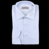 Canali Shirts | Sky Blue Single Cuff Cotton Shirt