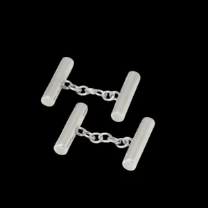 Codis Maya Jewellery | Solid Silver Flume Cufflinks