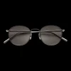 Chimi Sunglasses | Steel Round Grey Lenses Sunglasses 50Mm