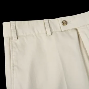 Hiltl Trousers | Stone Beige Cotton Stretch Regular Fit Chinos