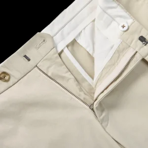 Hiltl Trousers | Stone Beige Cotton Stretch Regular Fit Chinos