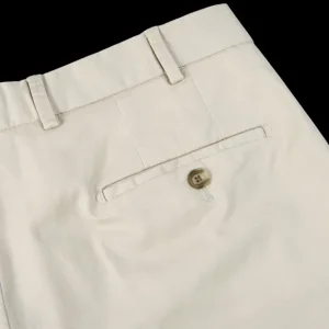 Hiltl Trousers | Stone Beige Cotton Stretch Regular Fit Chinos