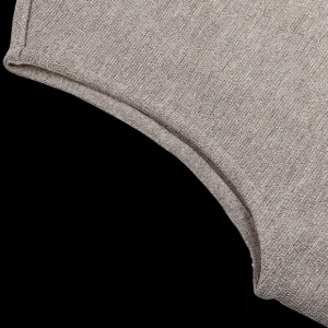 Maurizio Baldassari Gilets | Taupe Beige Knitted Virgin Wool Gilet
