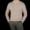 Stenströms Shirts | Taupe Beige Pure Cashmere Polo Shirt