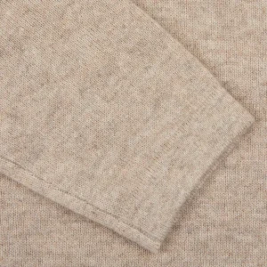 Stenströms Shirts | Taupe Beige Pure Cashmere Polo Shirt