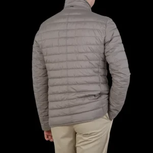 Herno Coats & Jackets | Taupe Grey Legend Technical Down Jacket