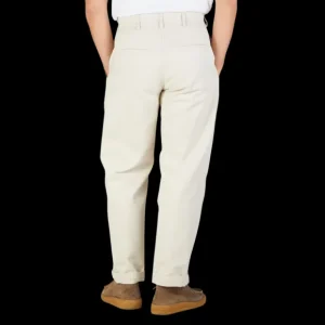 De Bonne Facture Trousers | Undyed Cotton Drill Balloon Trousers