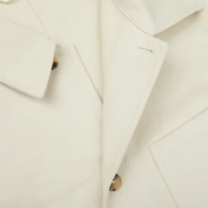 De Bonne Facture Outerwear | Undyed Heavy Cotton Maquignon Jacket