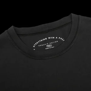 Fedeli T-Shirts | Washed Black Organic Cotton Jersey T-Shirt