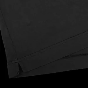 Fedeli T-Shirts | Washed Black Organic Cotton Jersey T-Shirt