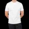 Sunspel T-Shirts | White Classic Cotton T-Shirt