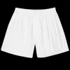 Sunspel Underwear | White Cotton Boxer Shorts