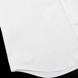 Glanshirt Shirts | White Cotton Oxford Bd Regular Shirt