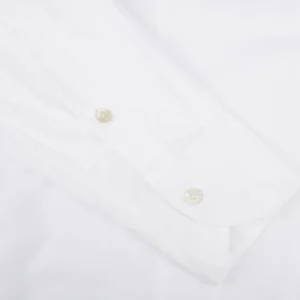 Tintoria Mattei Shirts | White Cotton Oxford Casual Shirt