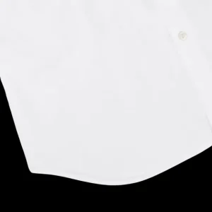Tintoria Mattei Shirts | White Cotton Oxford Casual Shirt