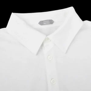 Zanone Shirts | White Ice Cotton Polo Shirt