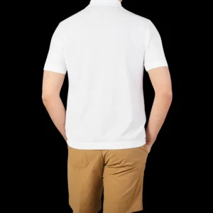 Zanone Polo Shirts | White Ice Cotton Polo Shirt