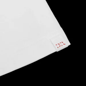 Derek Rose T-Shirts | White Micro Modal Stretch T-Shirt