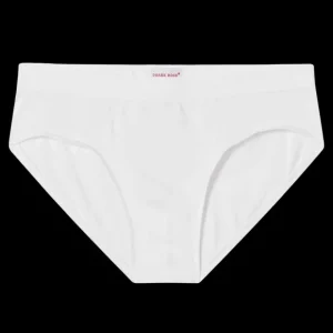 Derek Rose Underwear | White Pima Cotton Stretch Mid Briefs