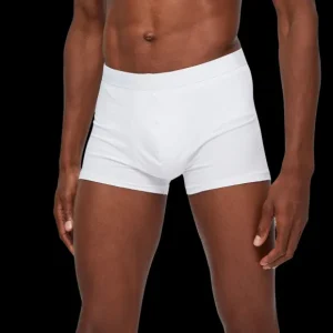 Derek Rose Underwear | White Pima Cotton Stretch Boxer Briefs