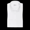 Stenströms Shirts | White Slimline Single Cuff Shirt